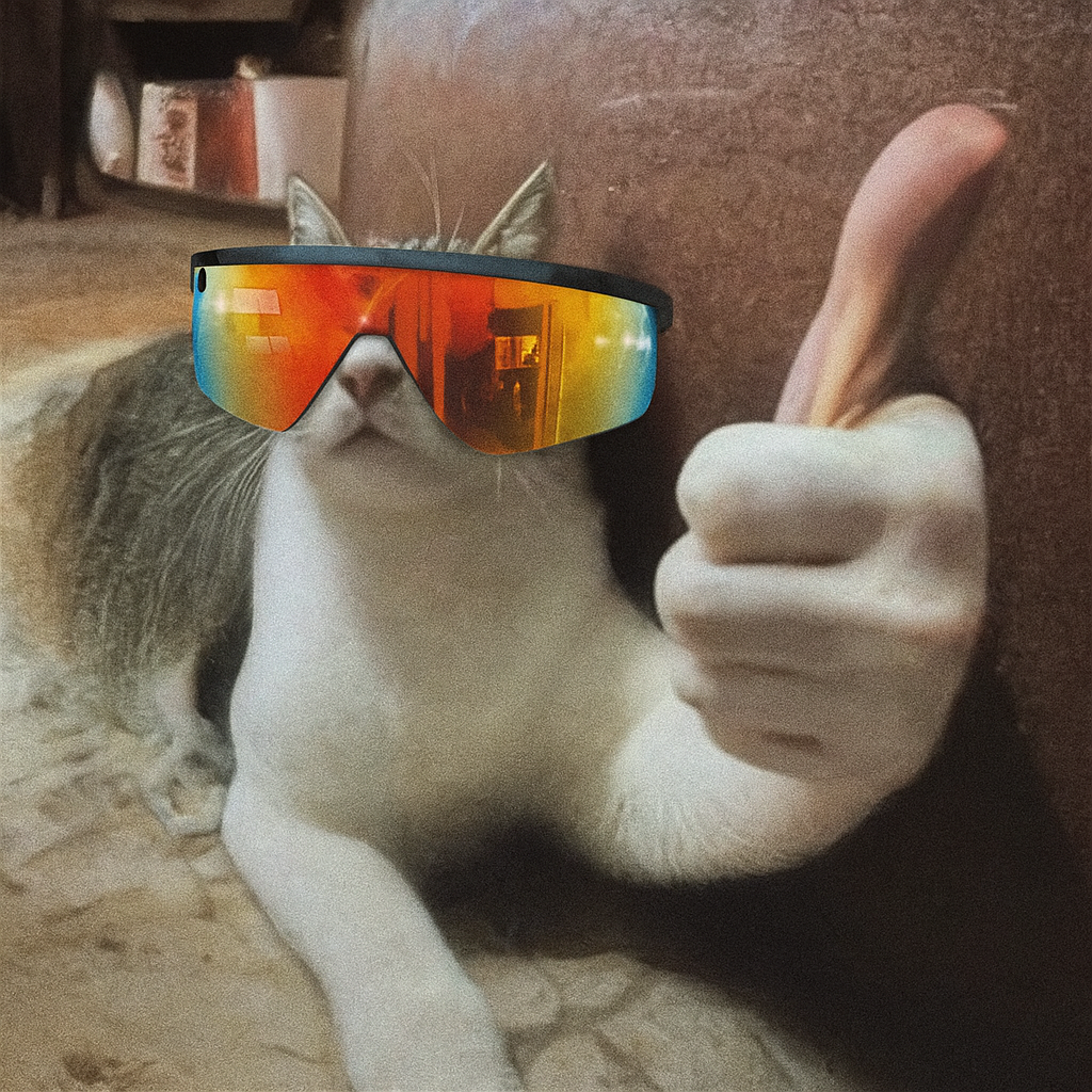 Cool Sunglasses Cat - Too Fresh
